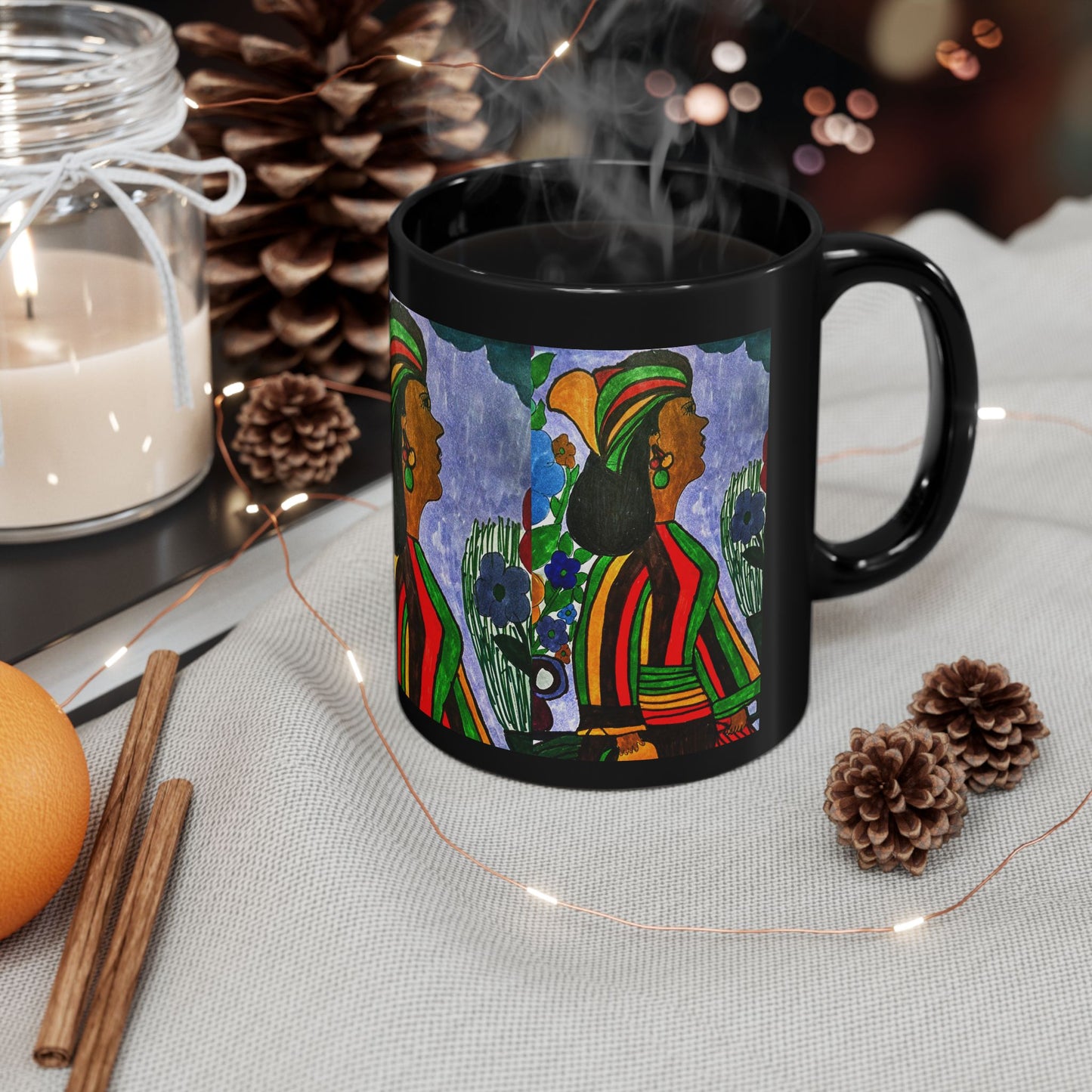 11oz Mug - Art by Amanda - Women of the World - Colours