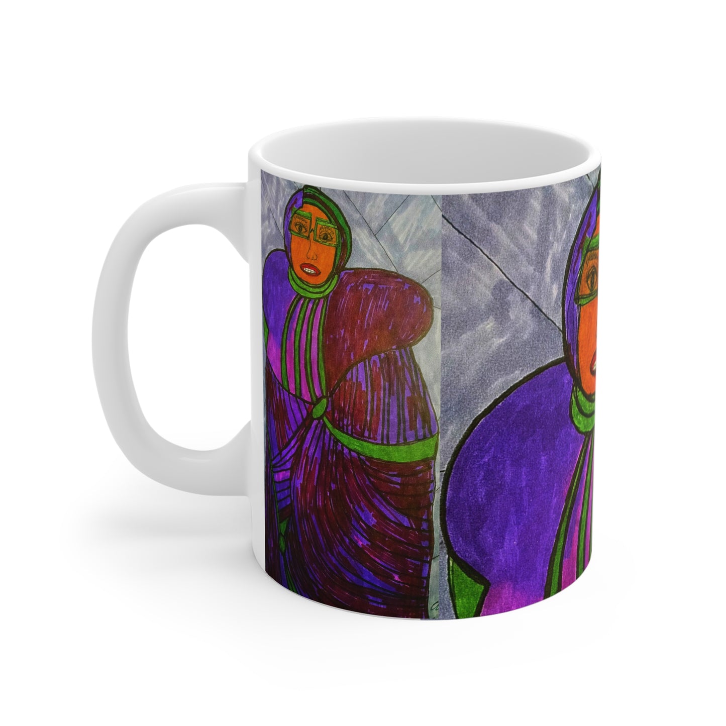 11oz Mug - Art by Amanda - Women of the World