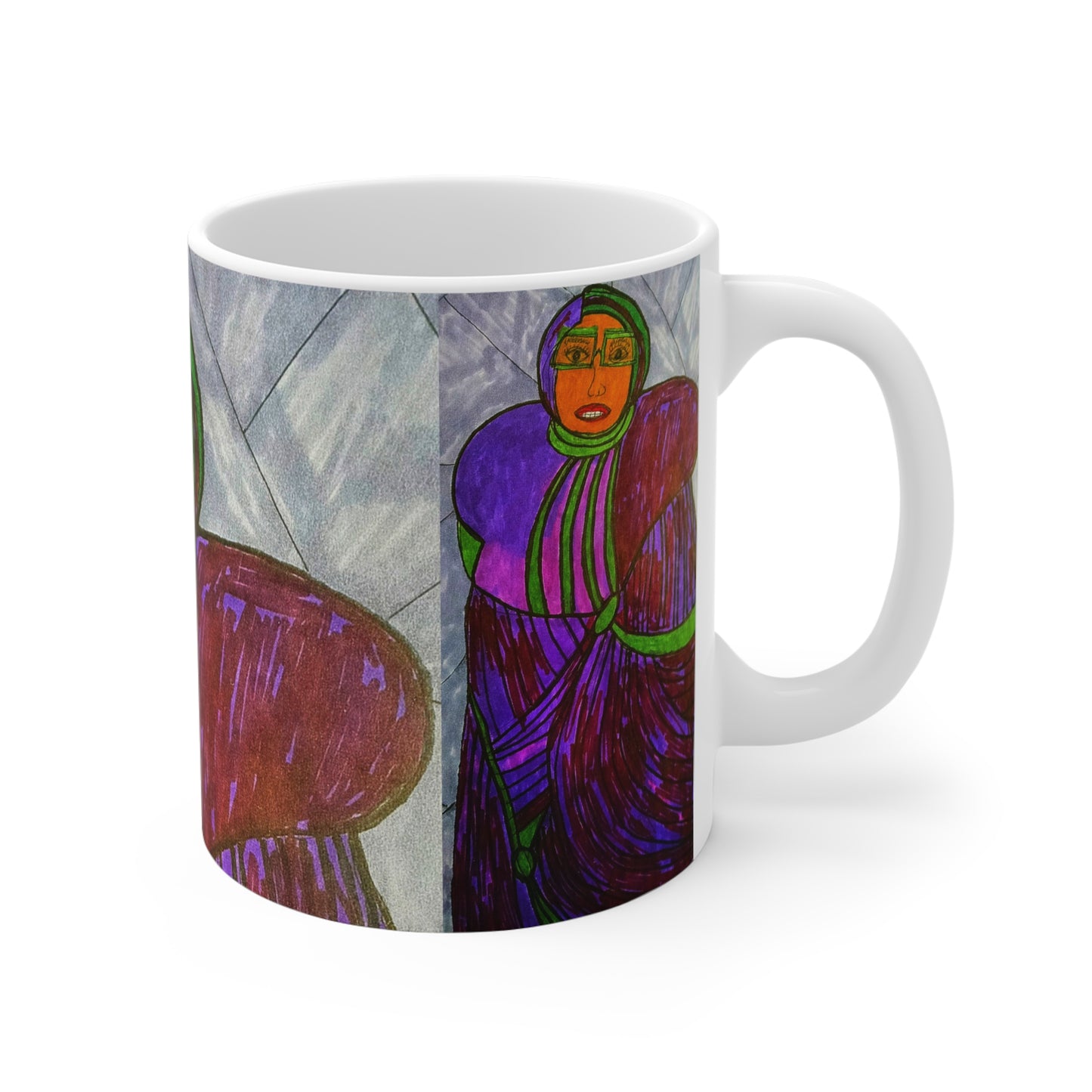 11oz Mug - Art by Amanda - Women of the World